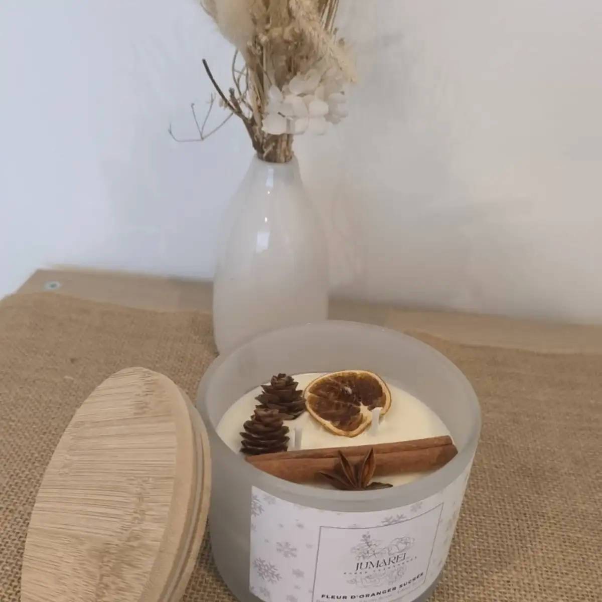 Bougie 300 gr - Edition limitée Fleur d'Oranger Sucrée