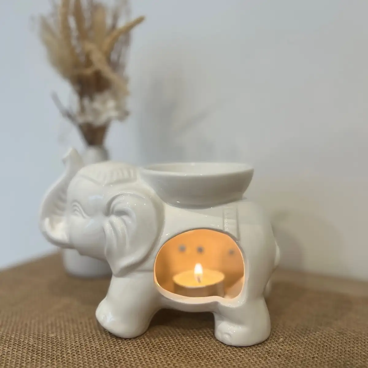 Brûle-Parfum – Eléphant Blanc