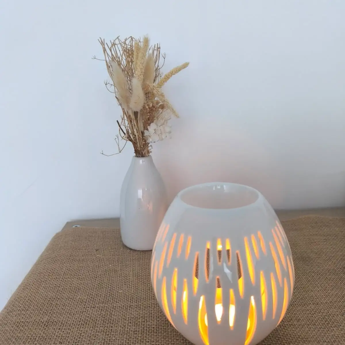 Brûle-Parfum – Ovale Blanc